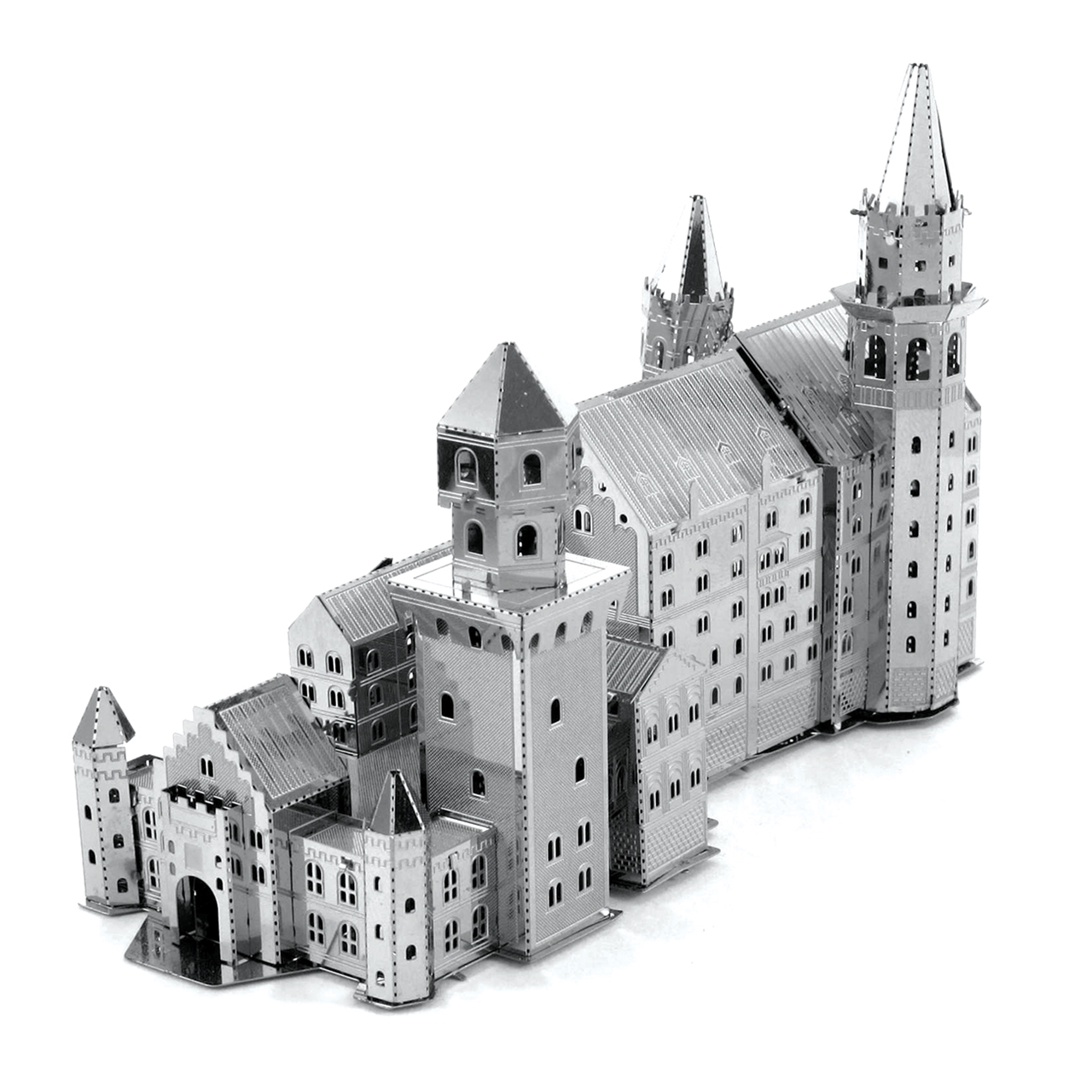Neuschwanstein Castle & Himeji Castle Set of 2 Metal Earth 3D Laser Cut Models 