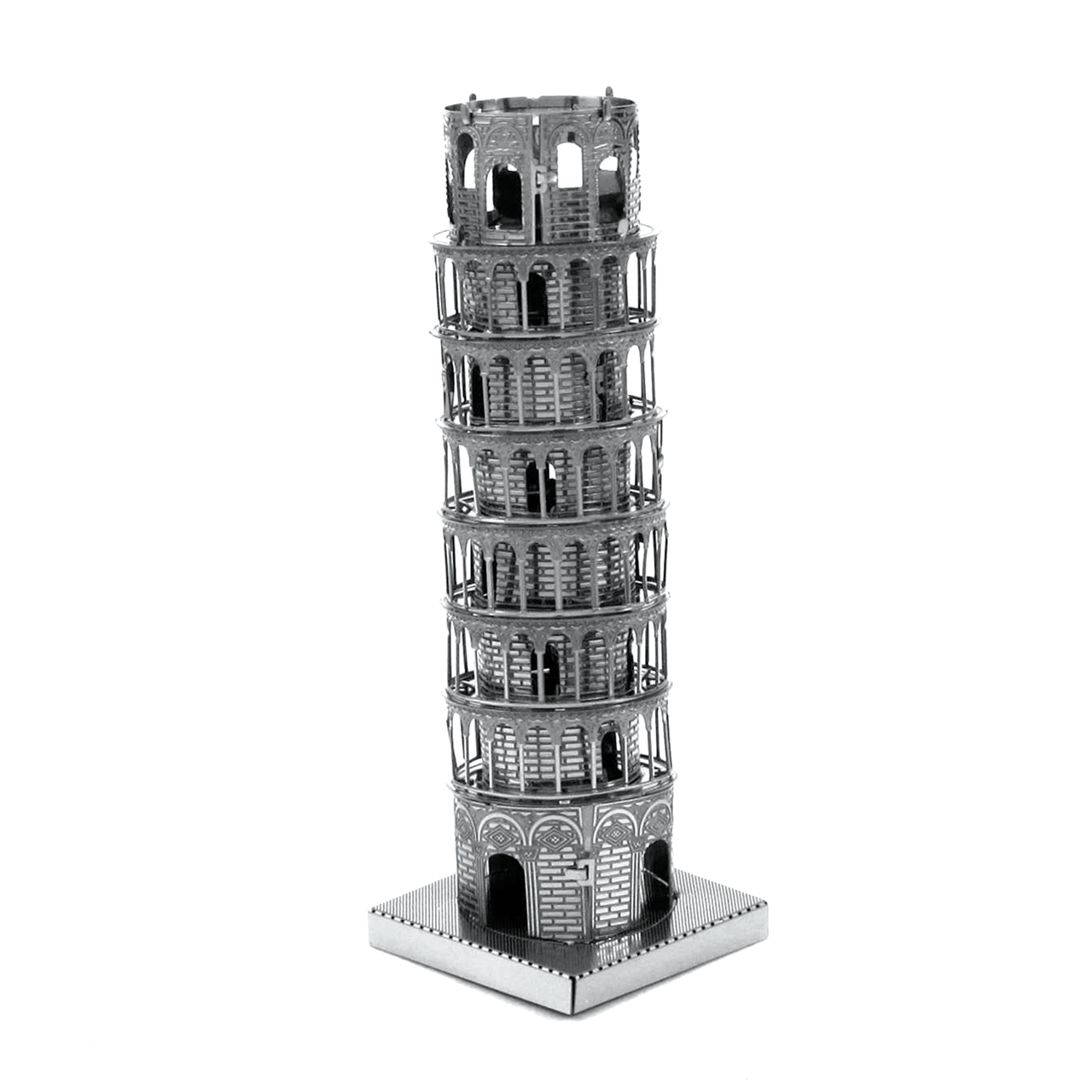 The Leaning Tower of Pisa 3D metal puzzle Metal Earth Fascinations Rompecabezas de metal 