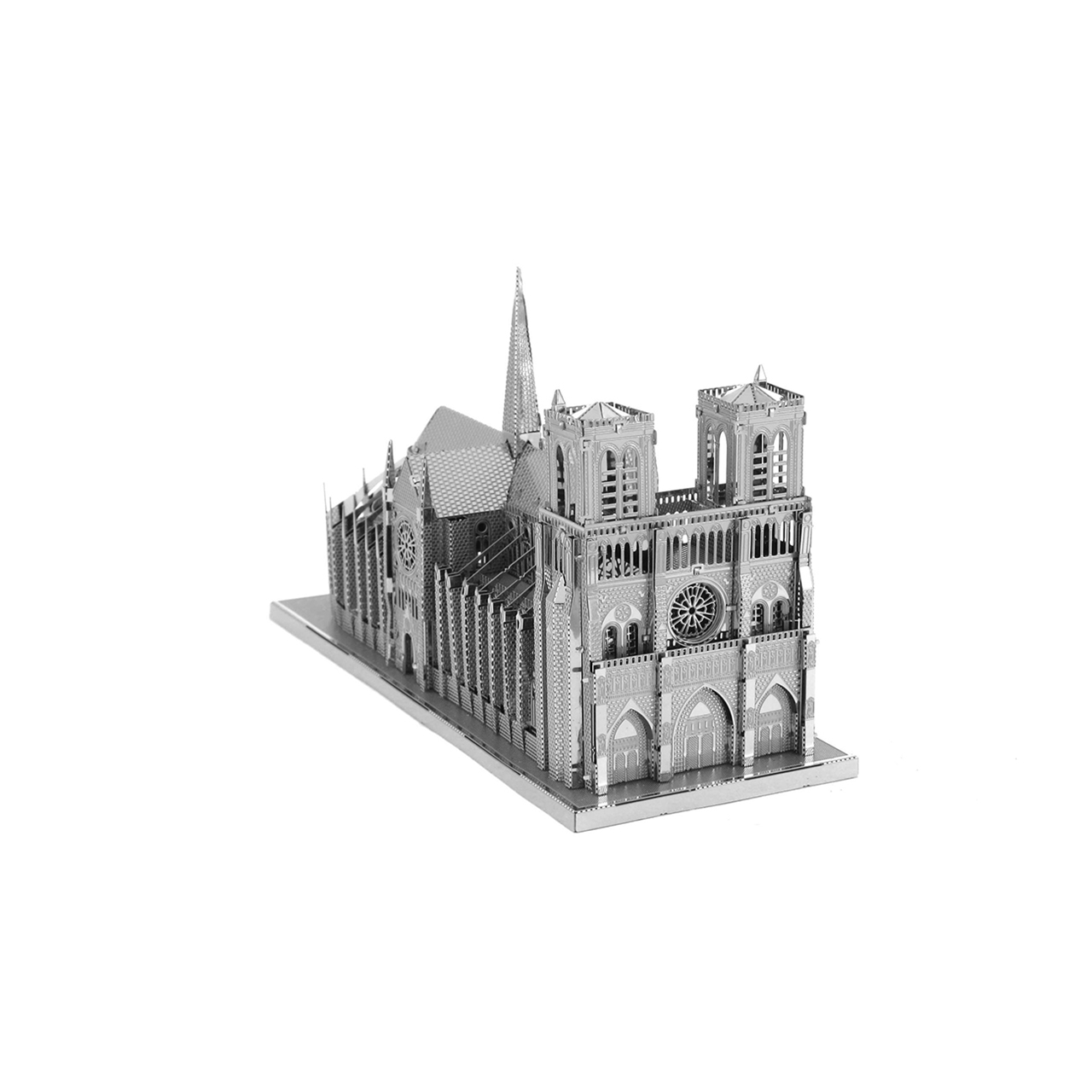 Fascinations ICONX Notre Dame Cathedral 3d Metal Model Kit for sale online 