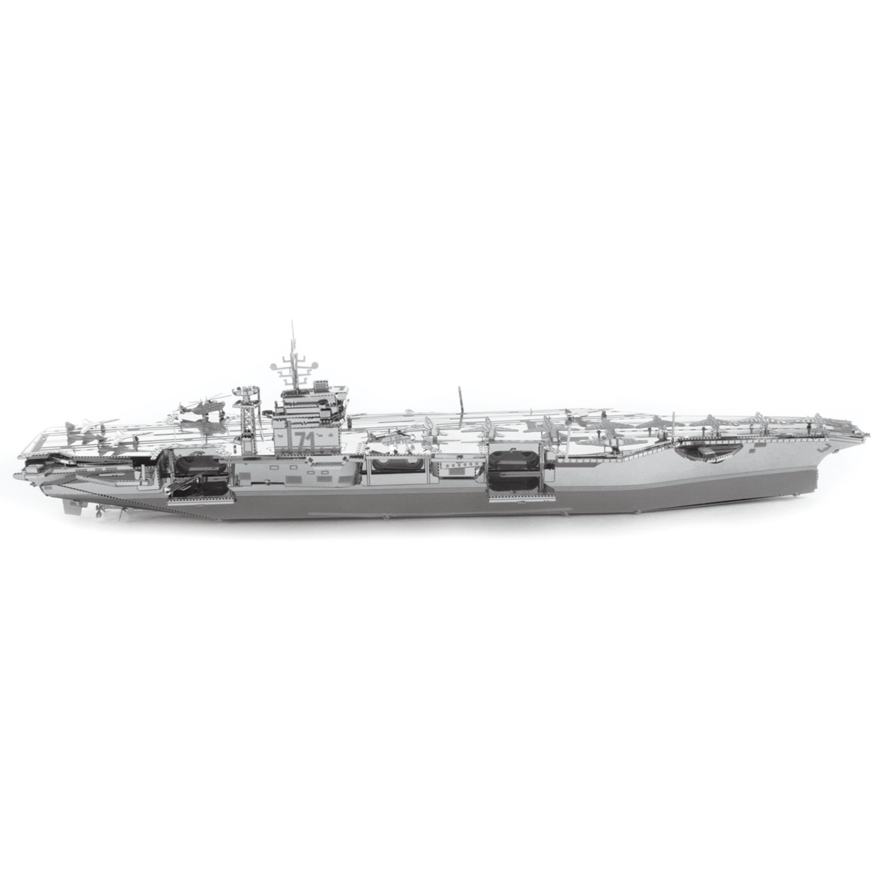 Fascinations Metal Earth ICONX USS THEODORE ROOSEVELT CVN-71 AIRCRAFT CARRIER 