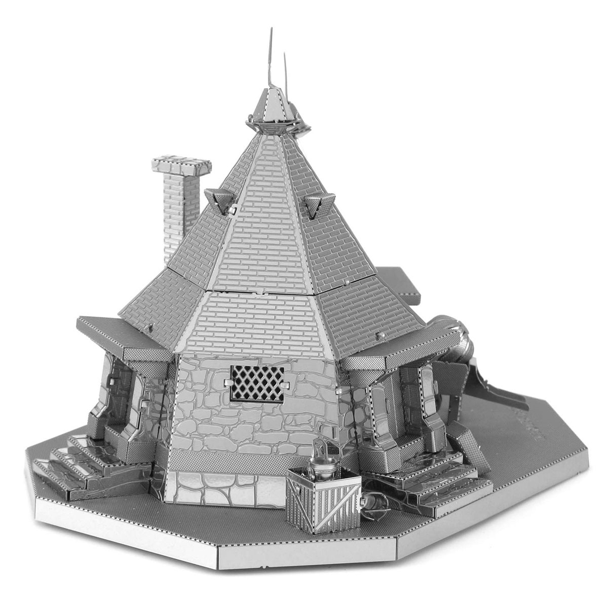 Fascinations Metal Earth Harry Potter Hagrid's Hut 3D Model Kit MMS441