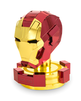 3 Sheets Metal Earth Marvel Iron Man Color Metal Model Kit 