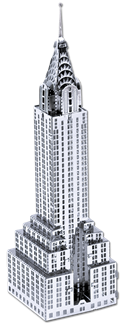 Fascinations MMS010 Metal Earth 3d Empire State Building for sale online 