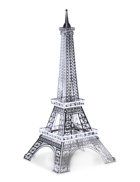 Fascinations Metal Earth Eiffel Tower ICONX Laser Cut 3D Model Collectibles 