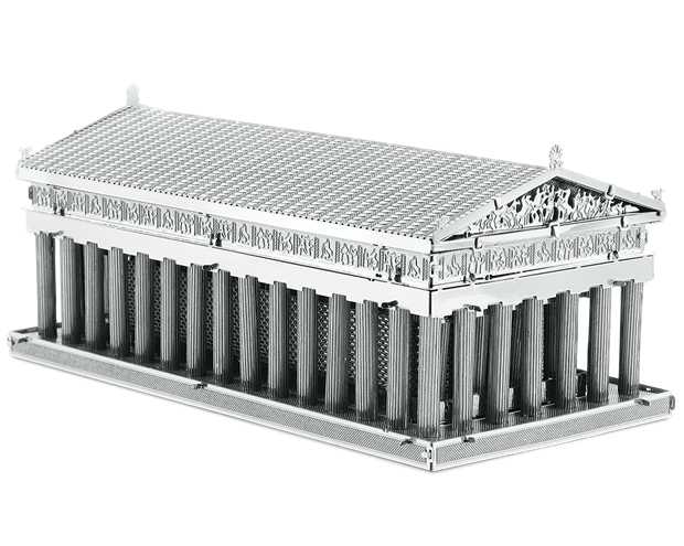 Partenone Atene Metal Earth 3D Model Kit MMS059 FASCINATIONS 