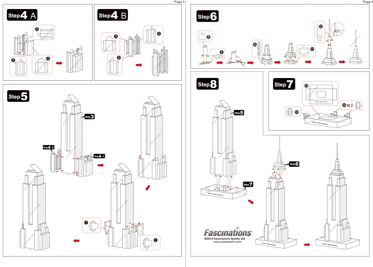 Empire State Building Drawing Steps By Steps