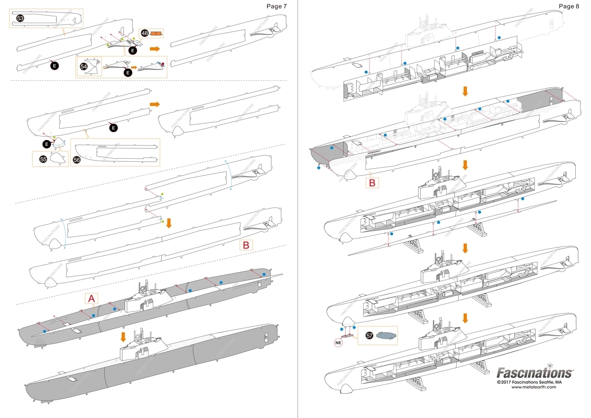 Fascinations Metal Earth 3D Metal Model DIY Kits Metal Earth German