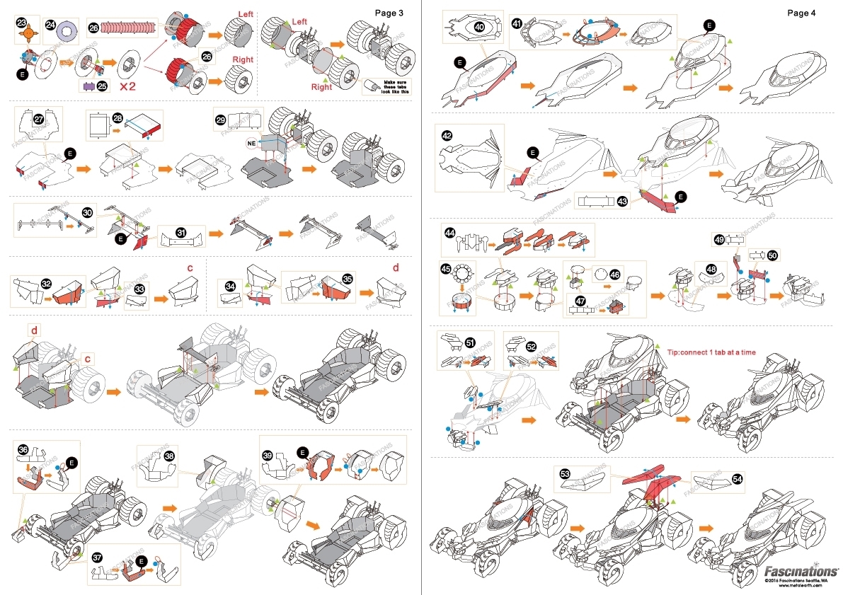 Sustainable Clothing Metal Earth 3D Model Kits - Classic Batmobile ...