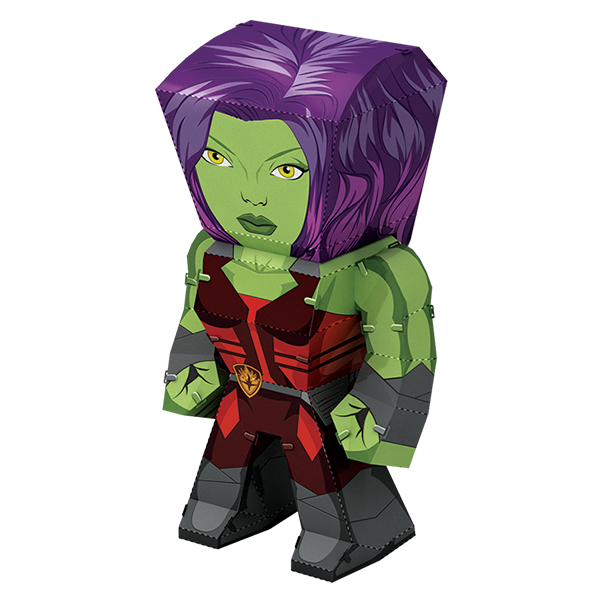 Gamora/Star-Lord/Drax/Rocket Metal Earth Guardians Galaxy 3D Steel Model Kits 