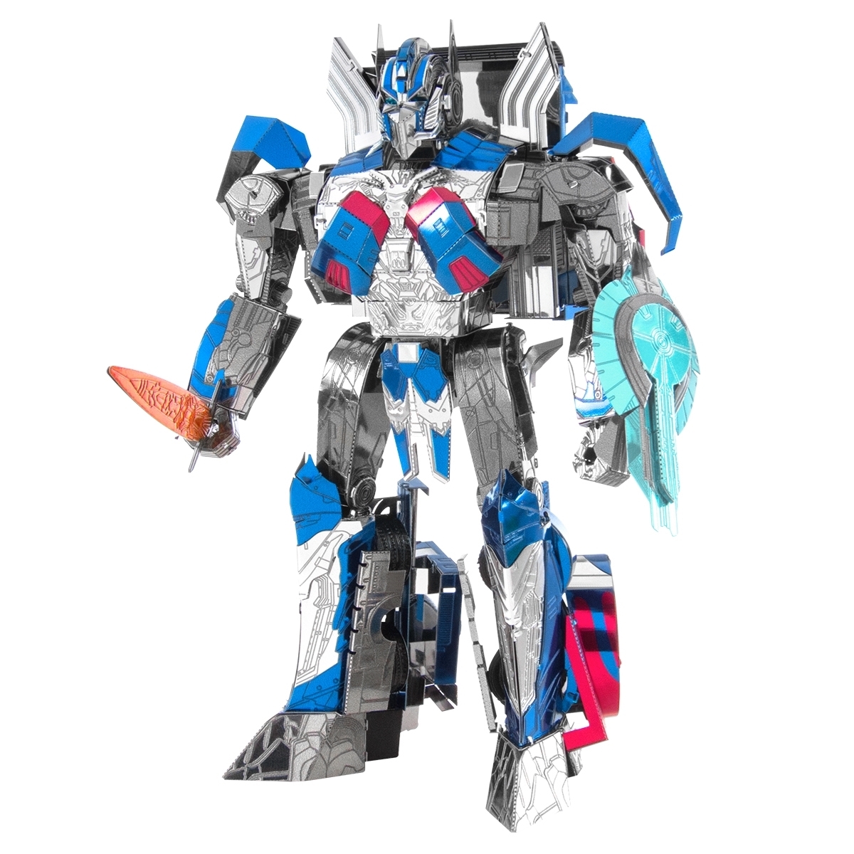 Details about   Fascinations Metal Earth Transformers Optimus Prime 3D Laser Cut Steel Model Kit 