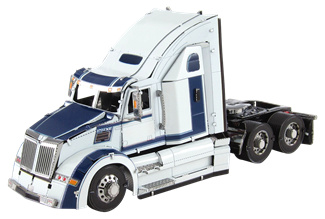 Fascinations Metal Earth Freightliner COE Truck Laser Cut Flat-Face Truck Model 