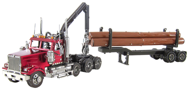 Picture of Western Star® 4900 Log Truck & Trailer