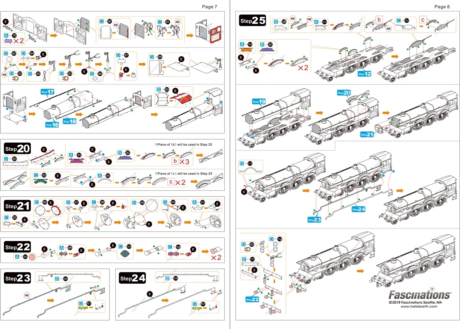 Fascinations:: Metal Earth IconX Hogwarts Express