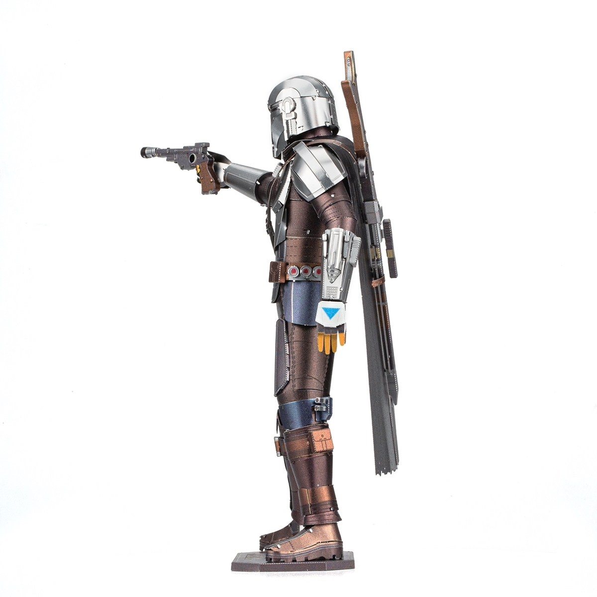 Details about   Fascinations ICONX Star Wars THE MANDALORIAN Metal Earth 3D Steel Model Kit 