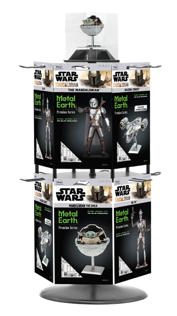 Picture of Star Wars The Mandalorian 2-Tier Wire Rack Prepack