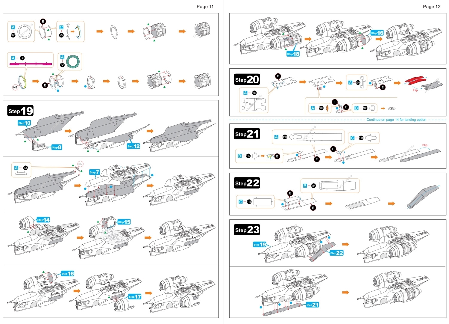 Fascinations Metal Earth Star Wars Razor Crest