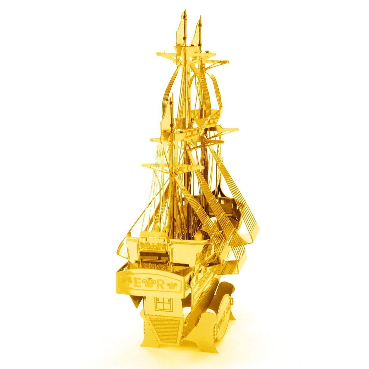 Metal Earth Gold Golden Hind 