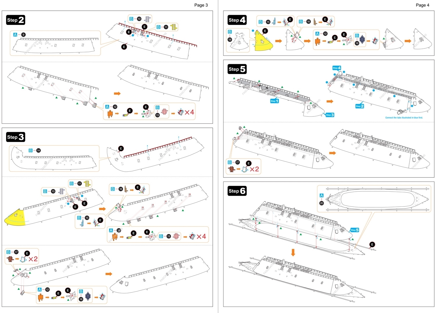 Fascinations Metal Earth Monitor & Merrimack 3D Model Kit